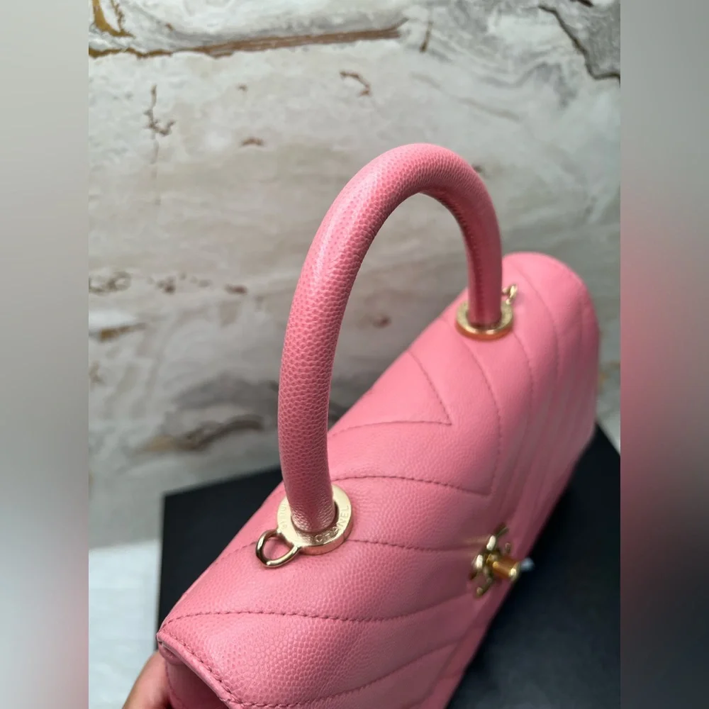 #038280BB SM Pink Coco Top Handle - Picture 9 of 10